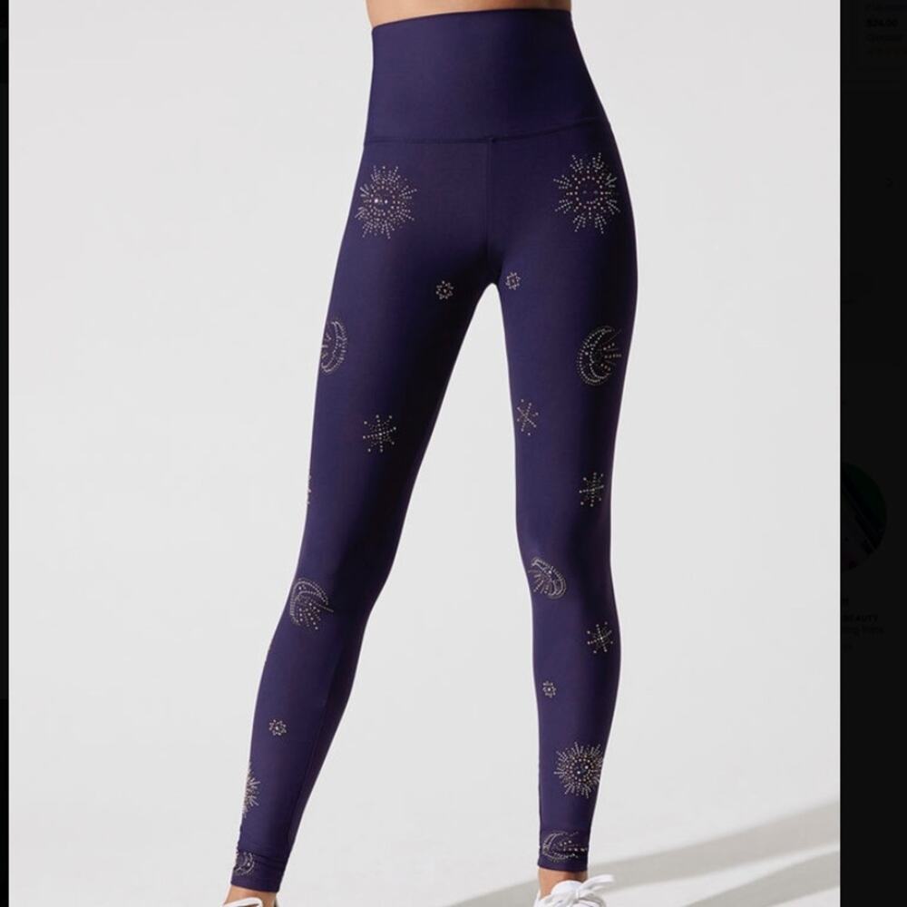 NWOT Beach Riot Zodiac Beaded Leggings Size S